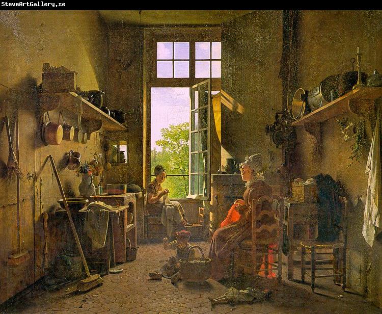  Martin  Drolling Interior of a Kitchen